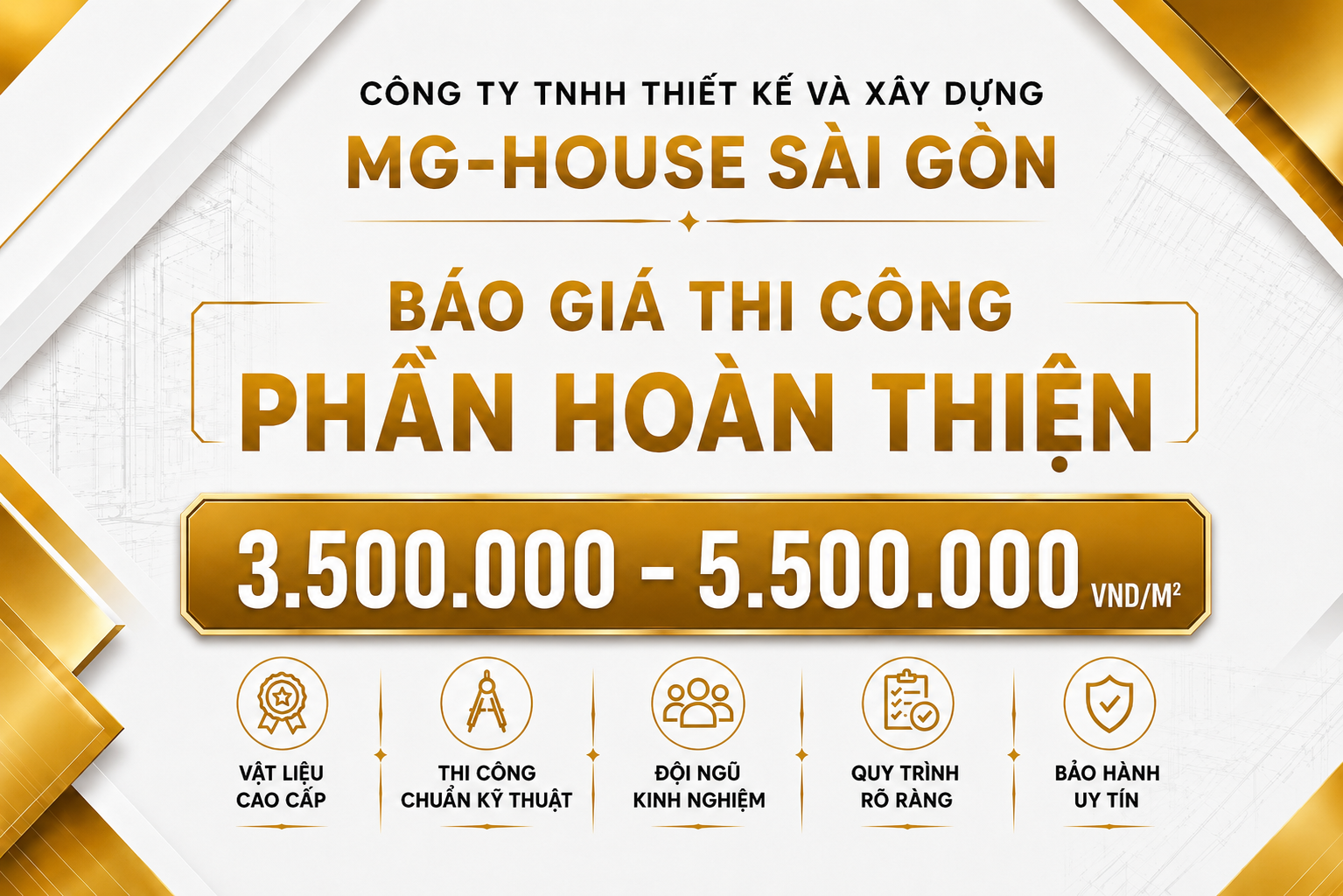 Báo giá hoàn thiện