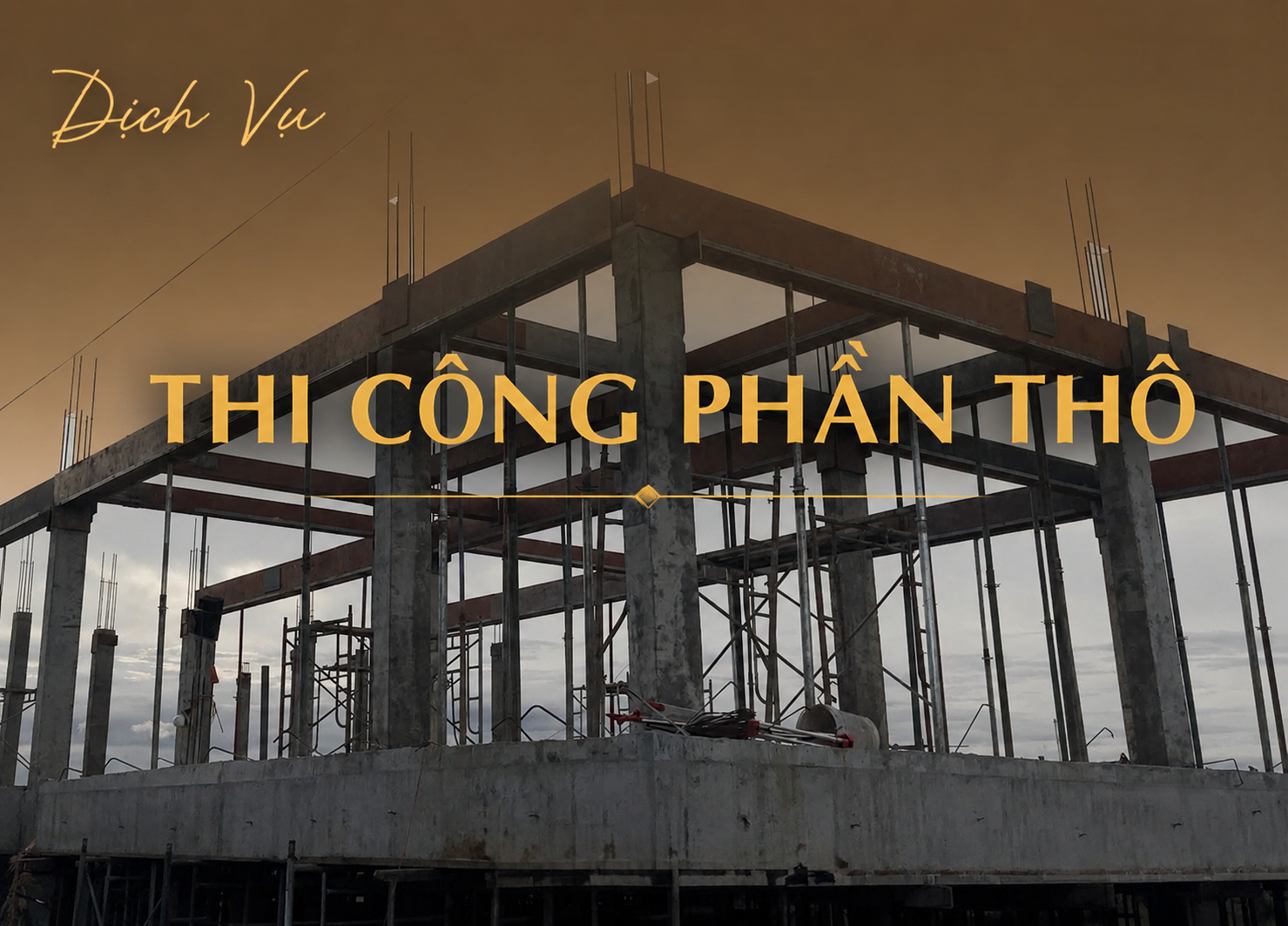 THI CÔNG PHẦN THÔ
